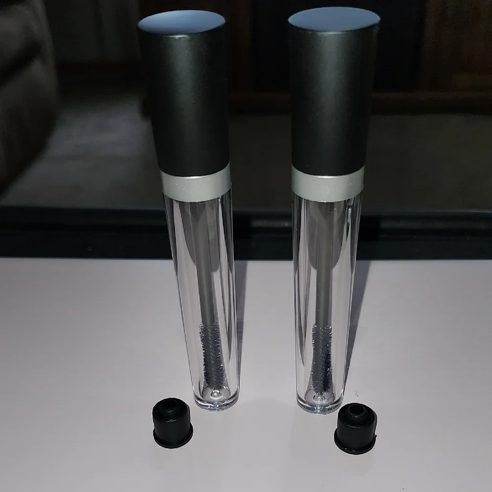 Clear and Black Mascara Tubes EMPTY Do it Yourself NEW! Essential oils DIY